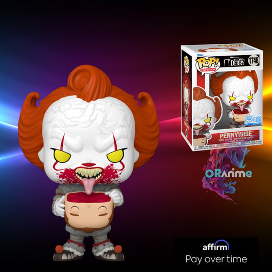Funko Pop Welcome to Derry IT Pennywise with Head #1748 Funko Exclusive *PRE-ORDER*