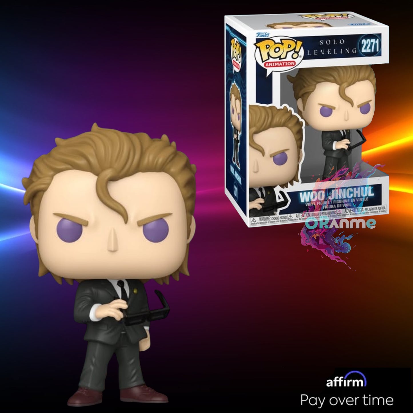 Funko Pop Solo Leveling Woo Jinchul #2271