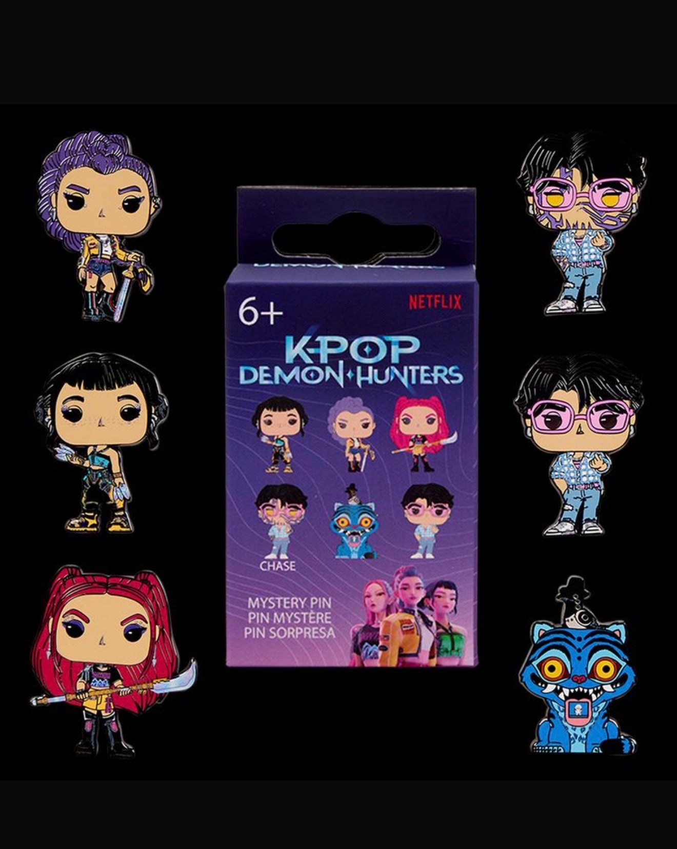 Loungefly KPop Demon Hunters Mystery Box Pin