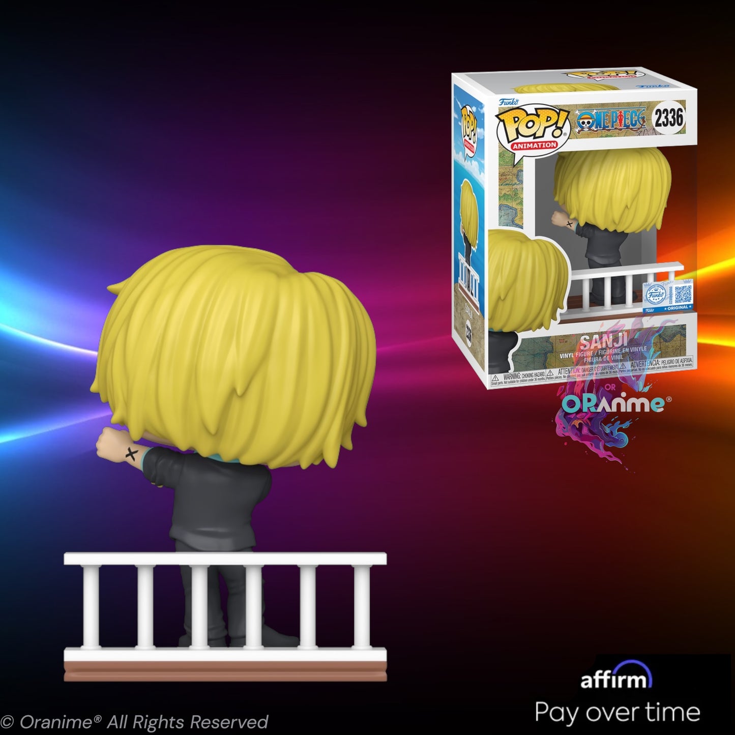 Funko Pop One Piece EE Exclusive Straw Hat Crew Sanji #2336