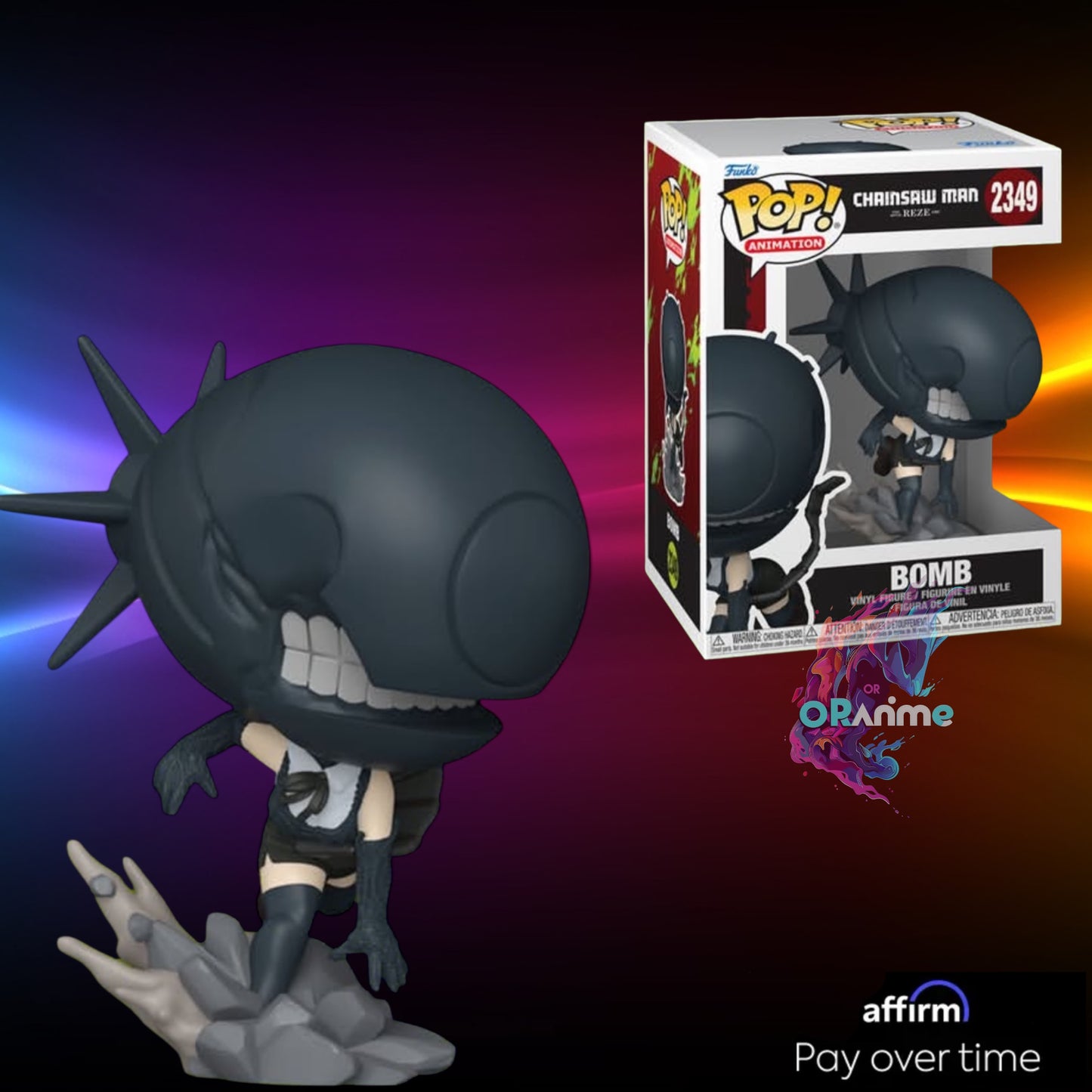 Funko Pop! Chainsaw Man: Reze Arc Bomb  #2349 *PRE-ORDER*