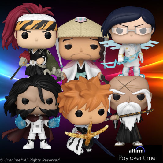 Funko Pop! Bleach: Thousand-Year Blood War -Complete Wave Bundle – Set of 6 Vinyl Figures *PRE-ORDER*