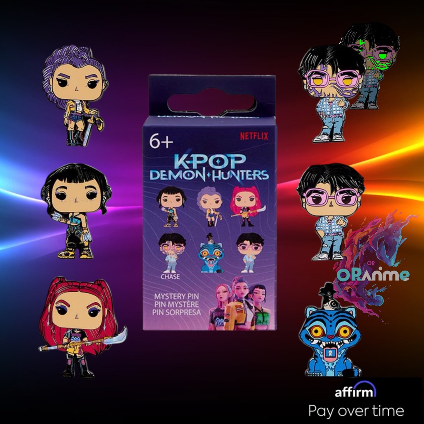 Loungefly KPop Demon Hunters Mystery Box Pin