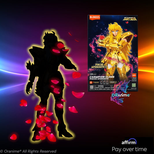 Blokees Saint Seiya Pisces Aphrodite Action Figure Champion Class assemble Model Kit *PRE-ORDER*