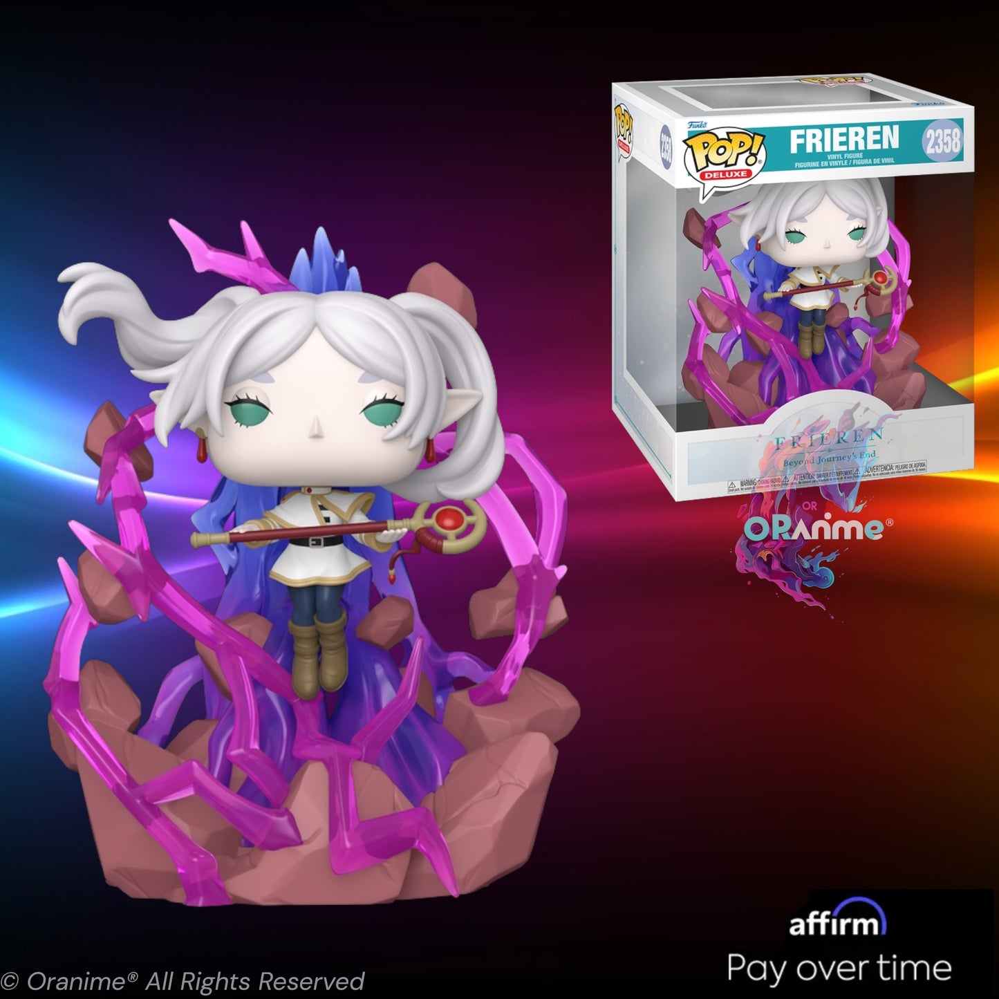 Funko Pop Deluxe Frieren Beyond Journey’s End Frieren #2358 *PRE-ORDER*