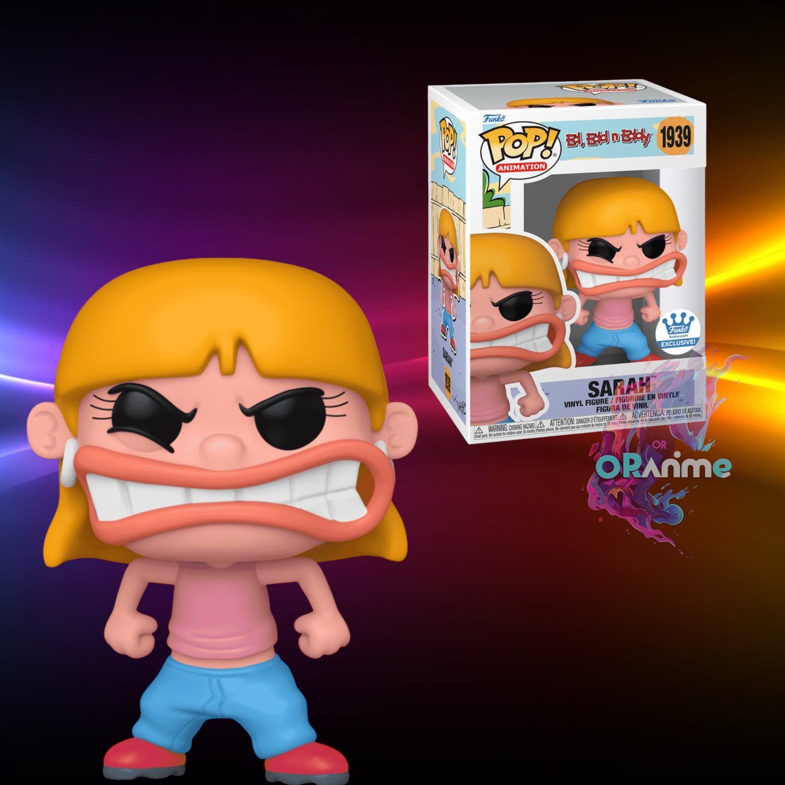 Funko Pop! Cartoon Network Sarah (Angry) #1939 Exclusive – OR Anime