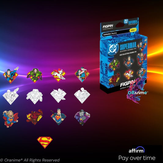 FiGPiN - Mystery Mini Pin Series 1 - Superman Classic - 1 Blind Box Enamel Pin