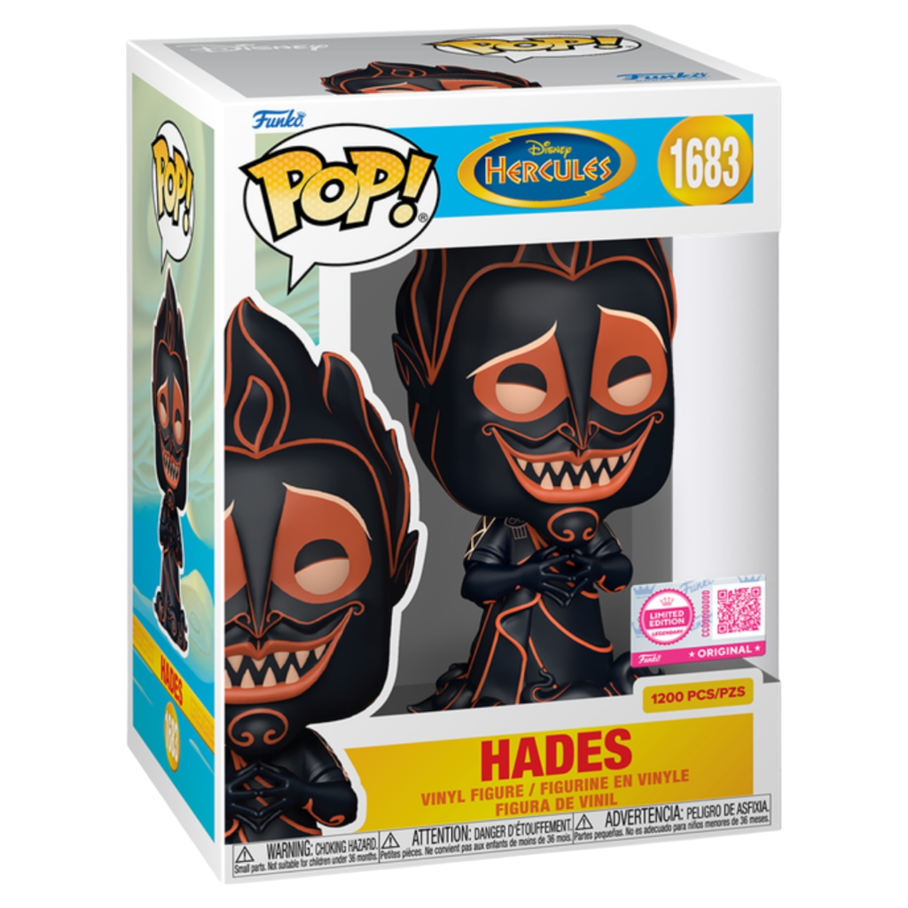 Funko Pop Disney Hades #1683 LE 1200 with Hard Protector Sealed
