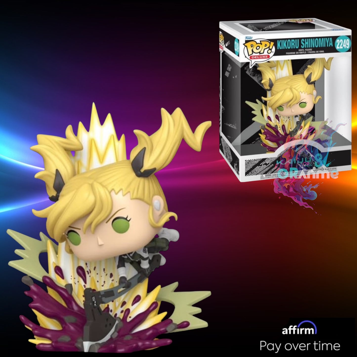 Funko Pop! Deluxe Kaiju No. 8 Kikoru Shinomiya #2249 *PRE-ORDER*