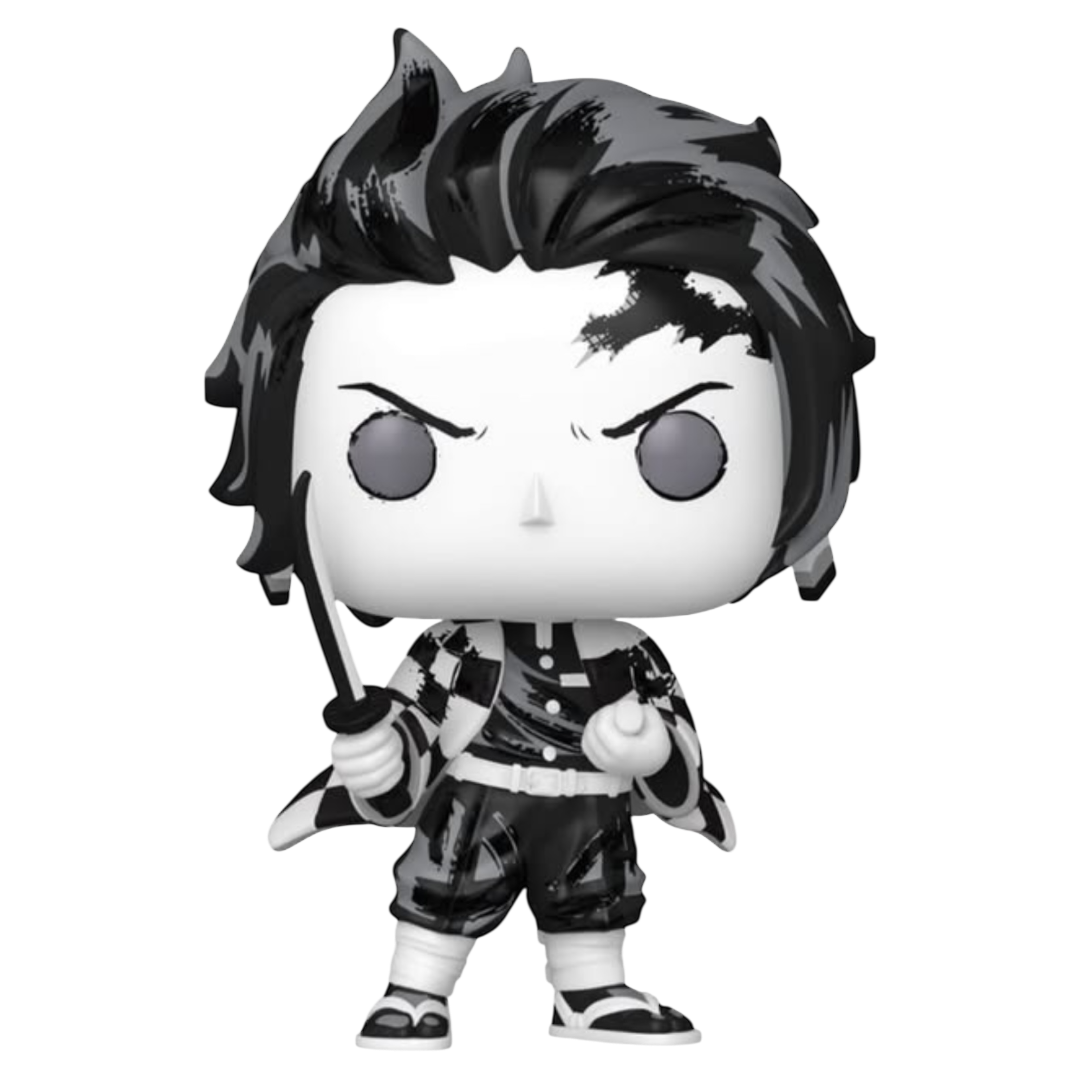 Funko Pop Demon Slayer Sumi-Ink Tanjiro, Nezuko, Inosuke, Zenitsu, Rengoku Set of 5 *PRE-ORDER*
