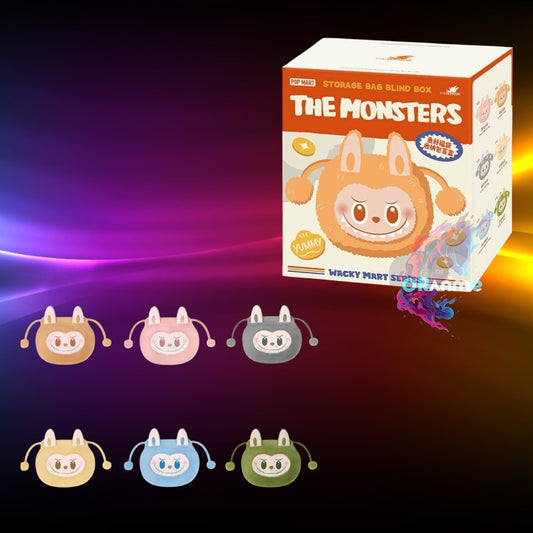 Pop Mart - The Monsters - Labubu Wacky Mart Series Storage Bag Blind Box (Pop-Up Exclusive)