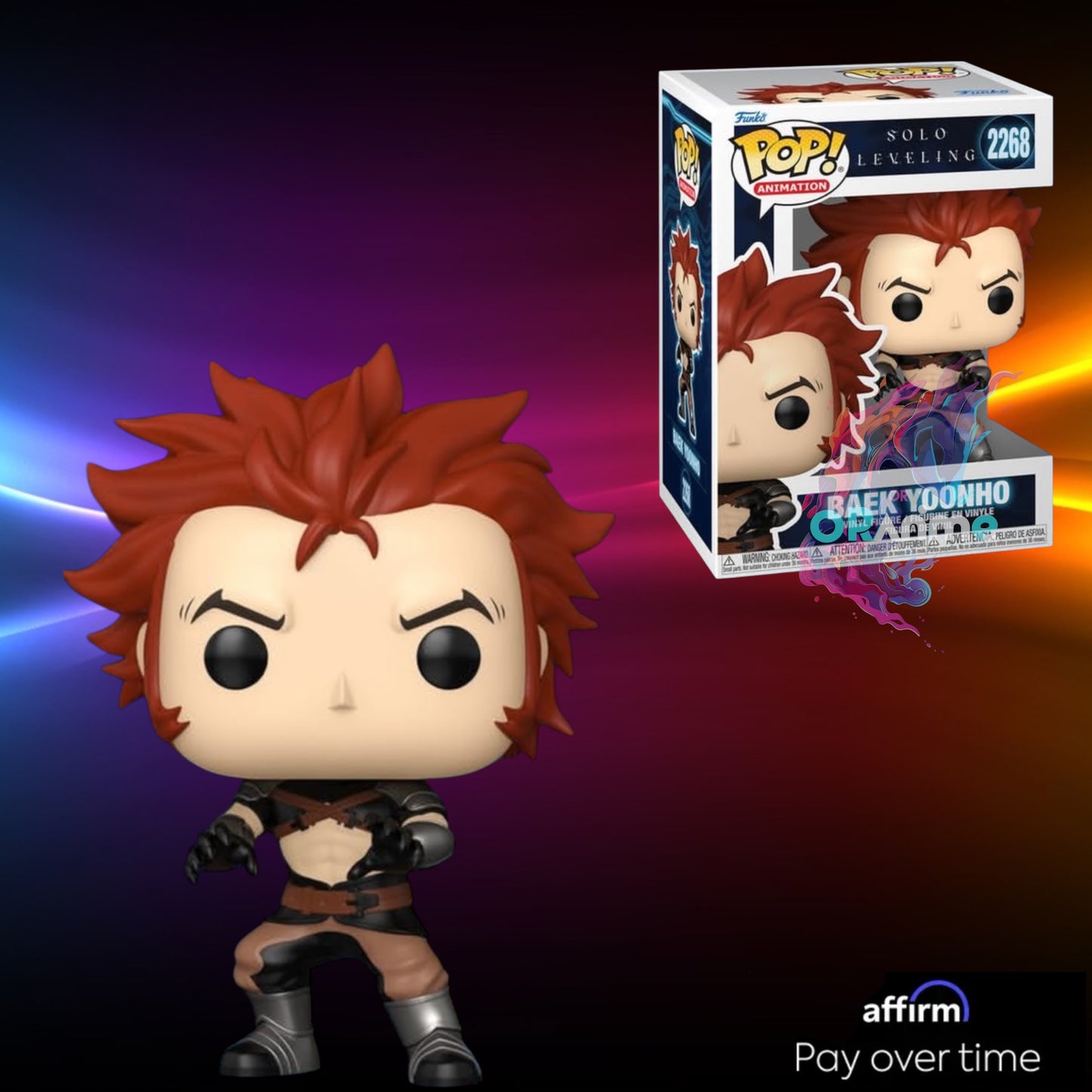 Funko Pop Solo Leveling Baek Yoonho #2268