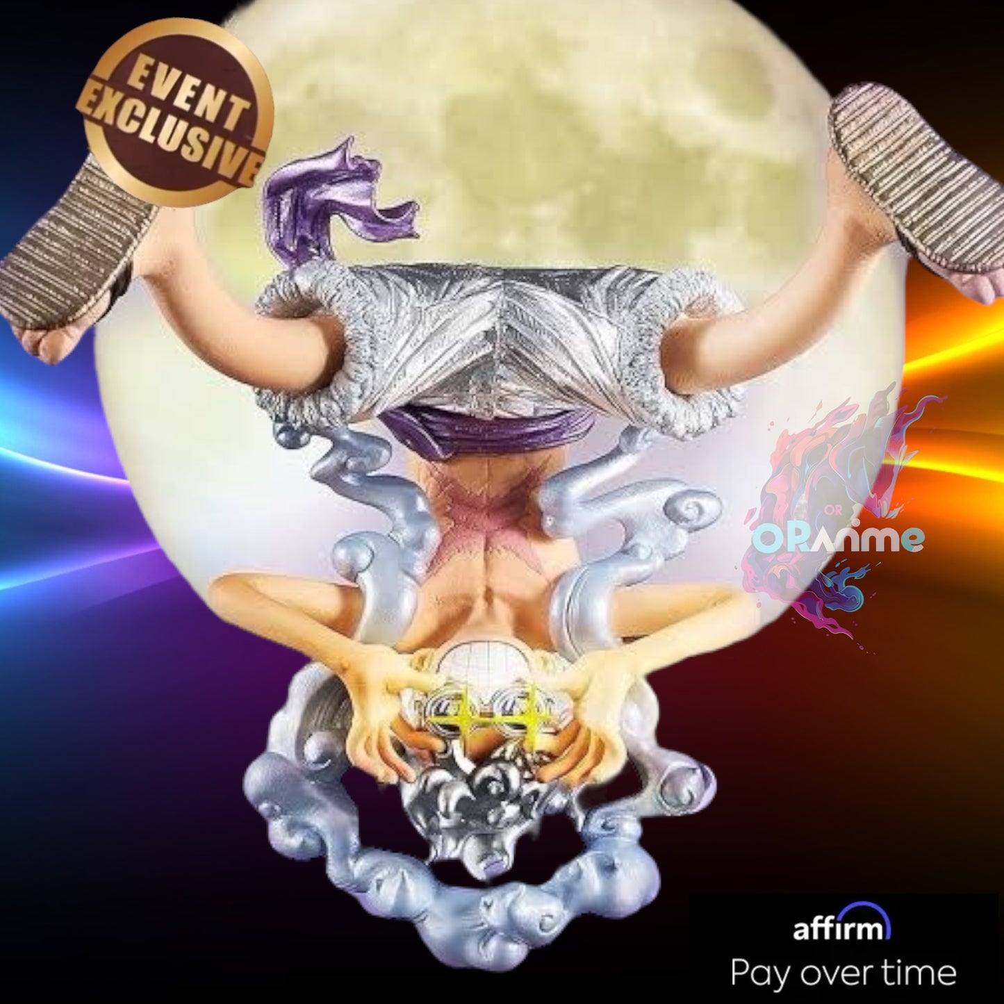 Banpresto King of Artist Monkey D Luffy Gear 5 Metalic Event Exclusive