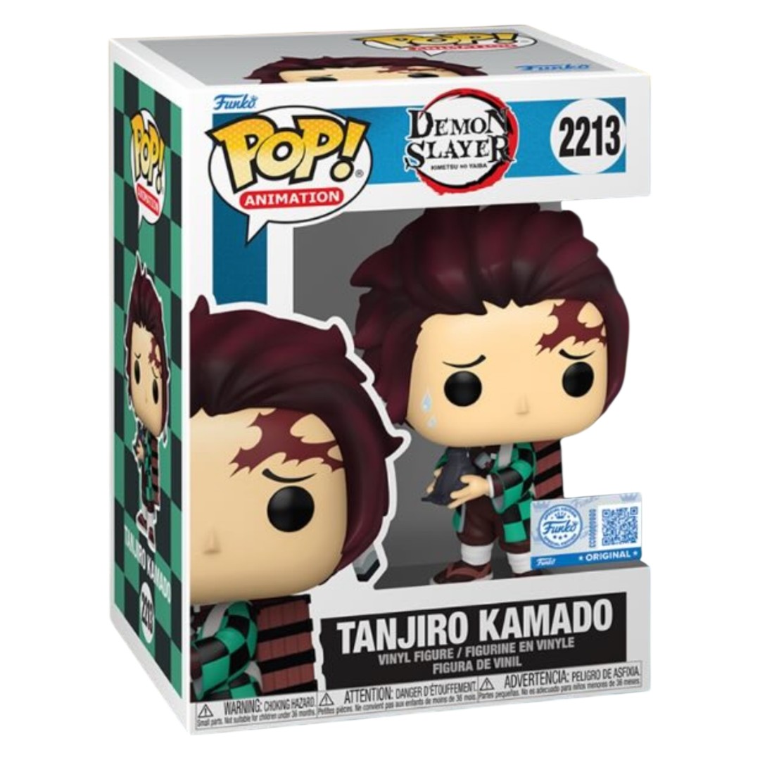 Funko Pop Demon Slayer Tanjiro Kamado with Crow #2213 Specialty Series Exclusive