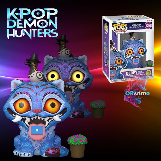 Funko Pop! - KPop Demon Hunters Tiger with Bird Glow-in-the-Dark *PRE-ORDER*