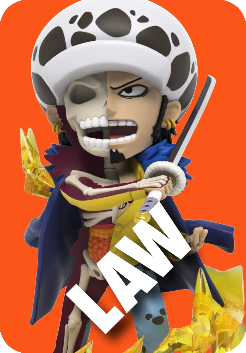 Mighty Jaxx - Freeny's Hidden Dissectibles: One Piece - Wano Arc Edition - 1 Blind Box Figure