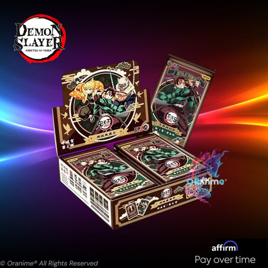 Kayou Demon Slayer: Kimetsu no Yaiba Infinity Castle Movie Edition EN Ver. Collectible Trading Cards Display of 12 Packs *PRE-ORDER*