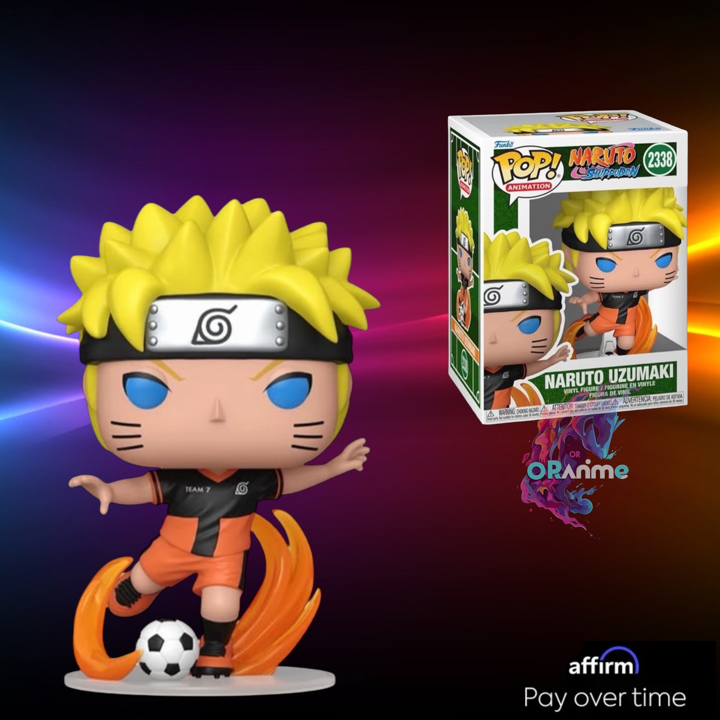 Funko Pop! Naruto Soccer Naruto #2338 *PRE-ORDER*