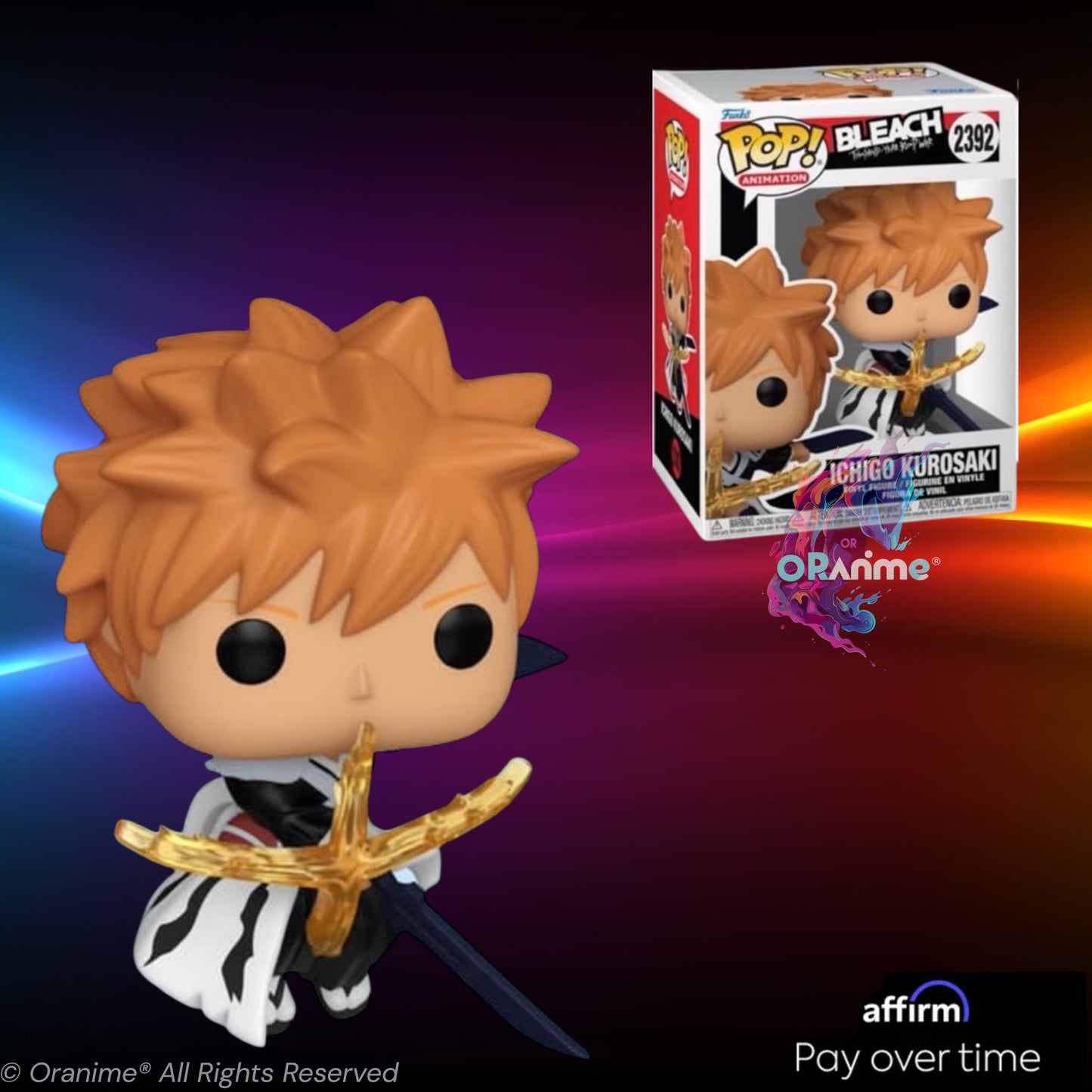 Funko Pop! Bleach: Thousand-Year Blood War - Ichigo Kurosaki #2392 *PRE-ORDER*