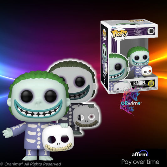 Funko Pop! Disney Nightmare Before Christmas Barrel #1810 Glow In The Dark *PRE-ORDER*