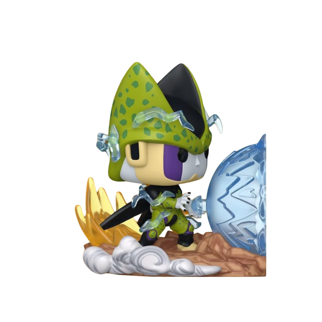 Funko POP! Deluxe Dragon Ball Z Perfect Cell #2222 Vs Father Son Kamehameha #2223