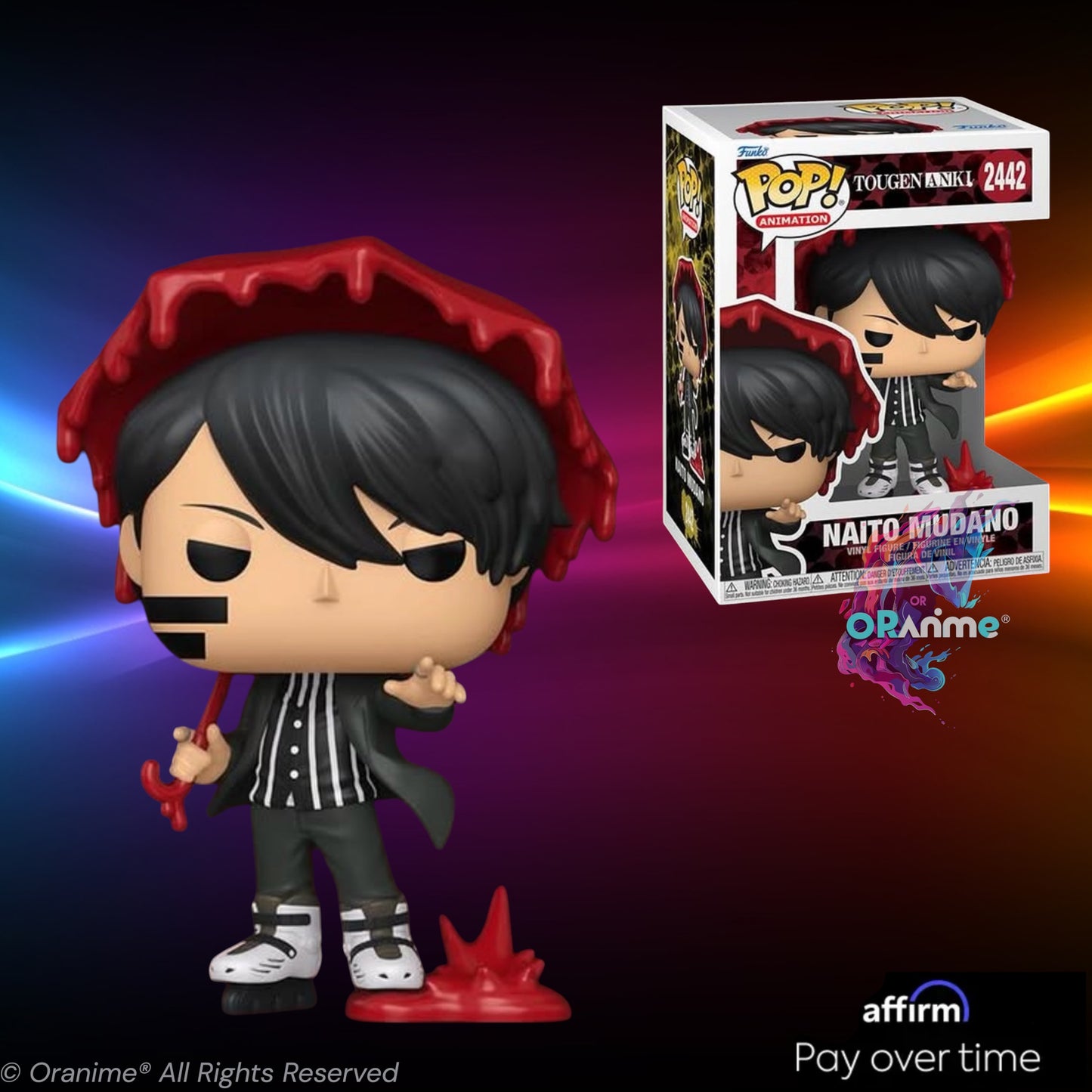 Funko Pop! Tougen Anki Naito Mudano #2442 *PRE-ORDER*