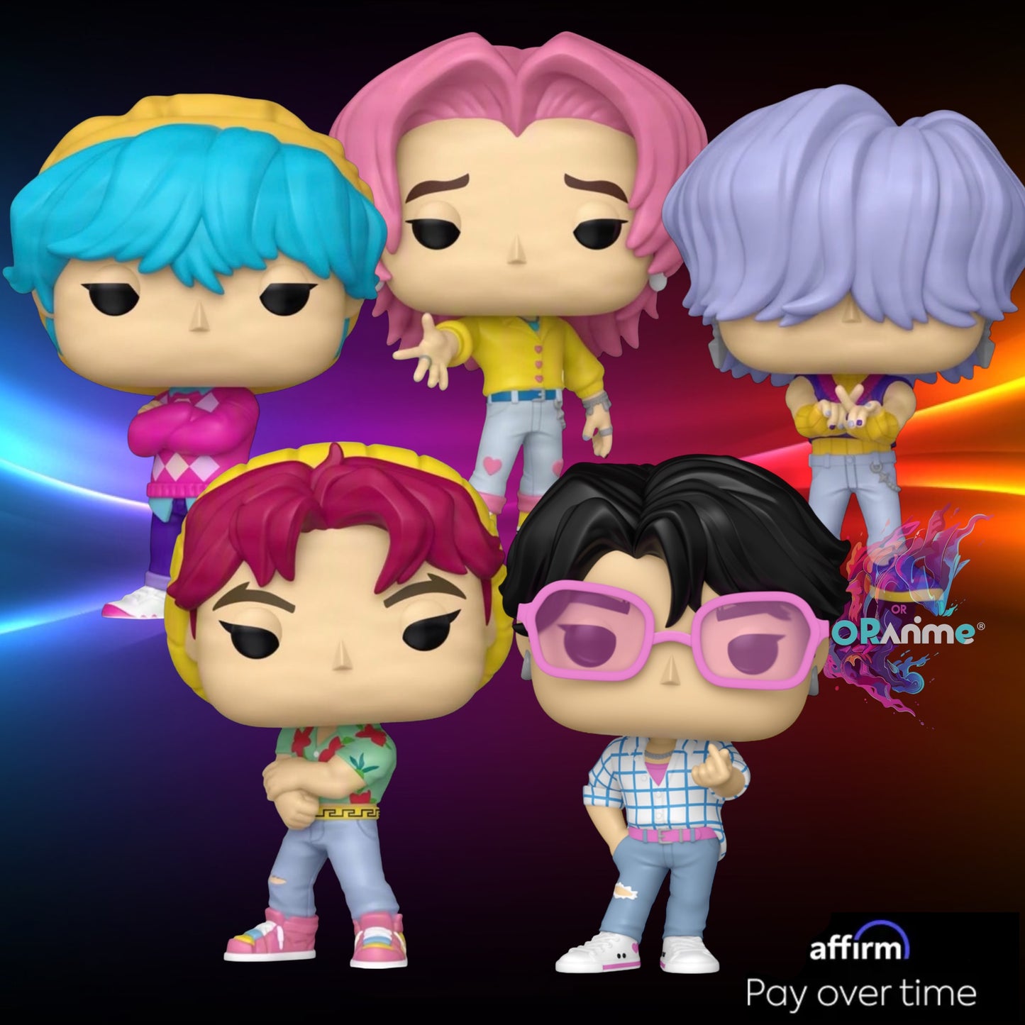 Funko Pop! Saja Boys Bundle – K-Pop Demon Hunters Complete Set (5 Figures) *PRE-ORDER*