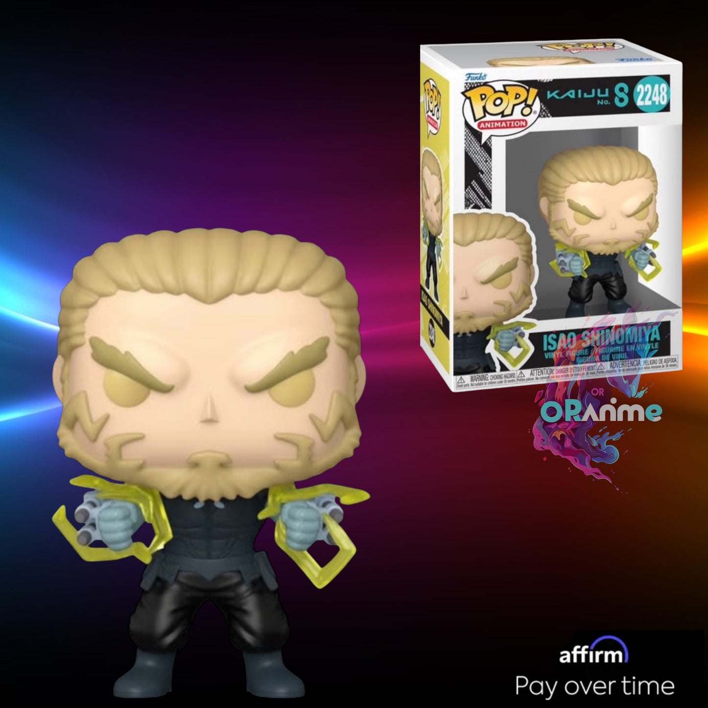 Funko Pop! Kaiju No. 8 Isao Shinomiya #2248 *PRE-ORDER*