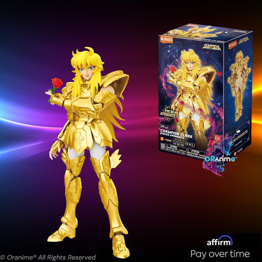 Blokees Saint Seiya Pisces Aphrodite Action Figure Champion Class assemble Model Kit *PRE-ORDER*