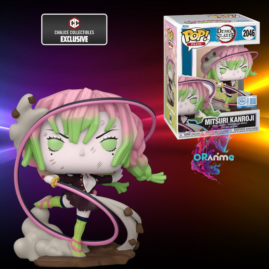 Funko Pop! Demon Slayer Mitsuri with Sword #2046 PR Challice Exclusive W/Protector *PRE-ORDER*