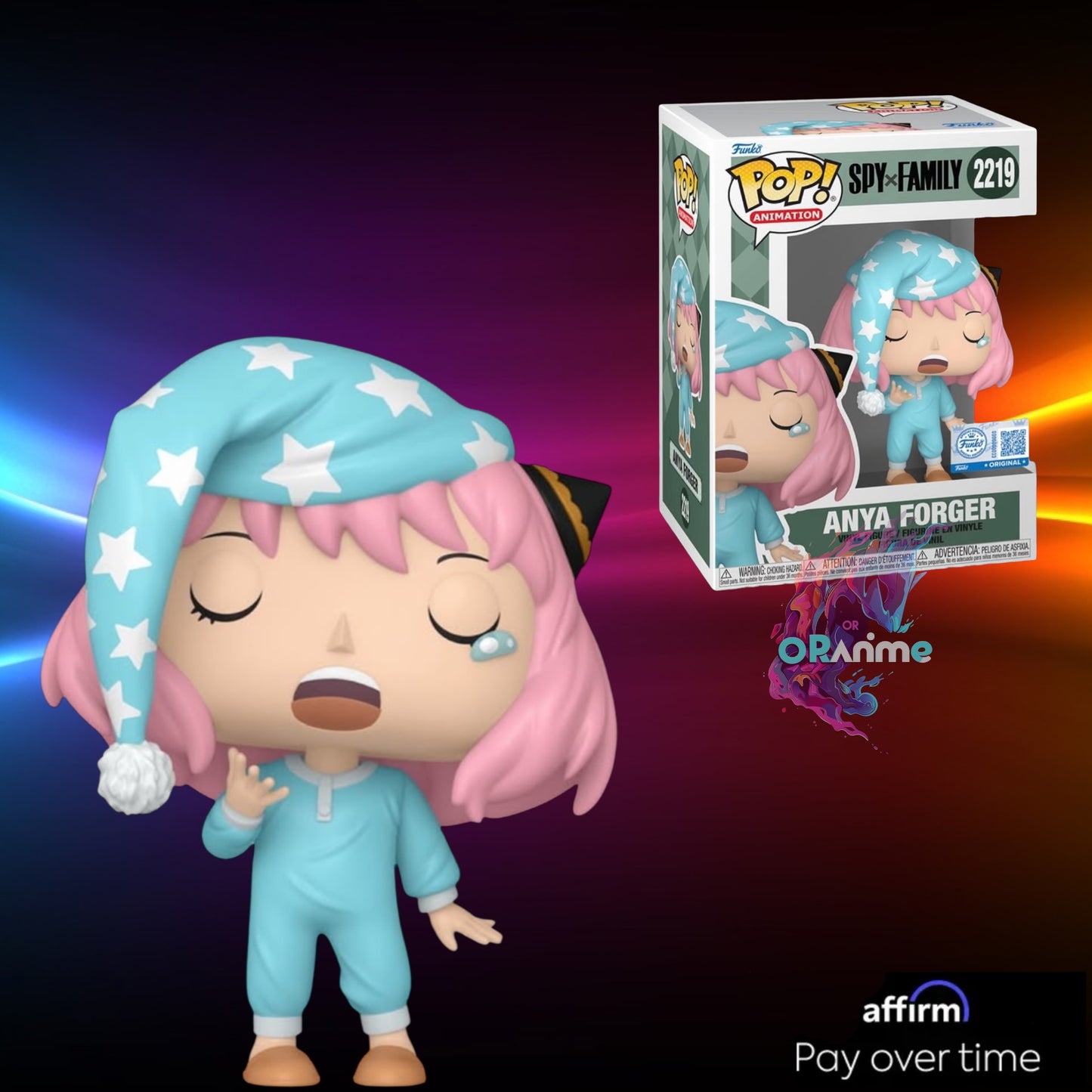 Funko Pop! Spy X Family Anya with Pijama #2219 EE Exclusive