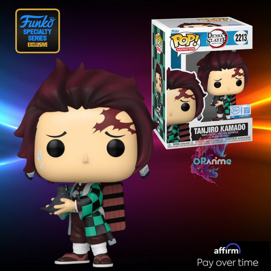 Funko Pop Demon Slayer Tanjiro Kamado with Crow #2213 Specialty Series Exclusive *PRE-ORDER*