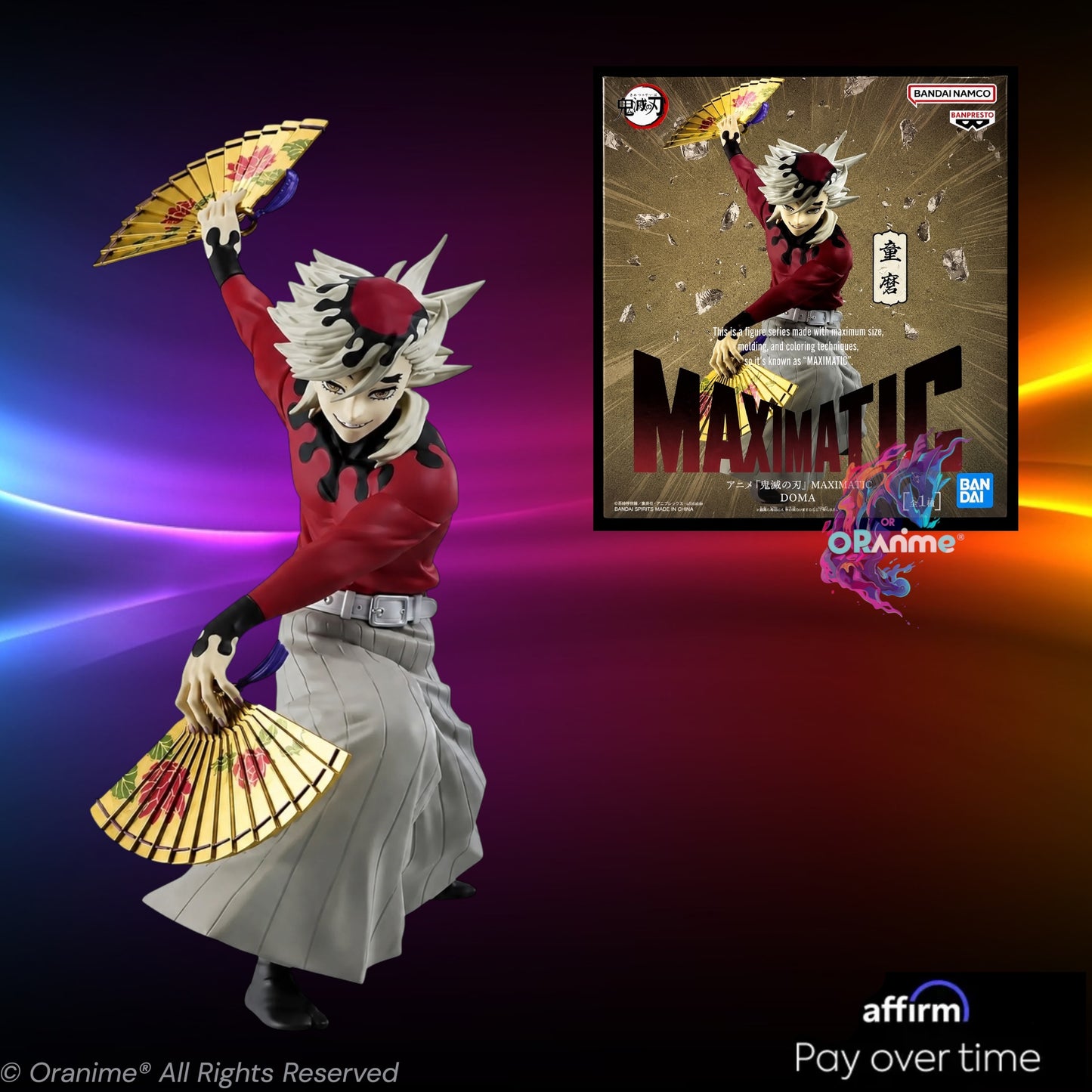 Banpresto - Demon Slayer: Kimetsu no Yaiba - Maximatic - Doma Statue