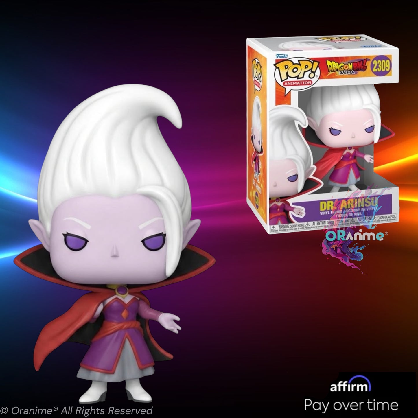 Funko Pop Dragon Ball Daima - Dr Arinsu #2309 *PRE-ORDER*