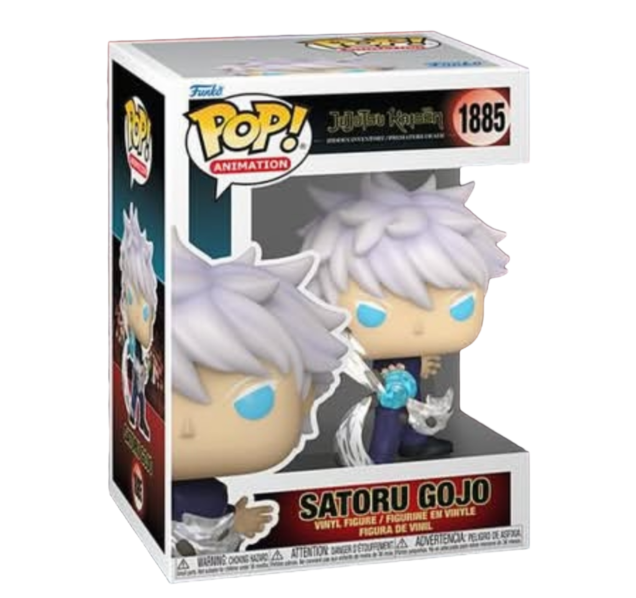 Funko Pop! Jujutsu Kaisen Gojo (Cursed Technique Lapse: Blue) #1885 *PRE-ORDER*