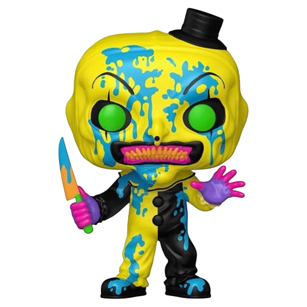 Funko Pop Terrifier 3 Art the Clown Bloody #1948 Black Light Chase Variant - Entertainment Earth Exclusive *PRE-ORDER*