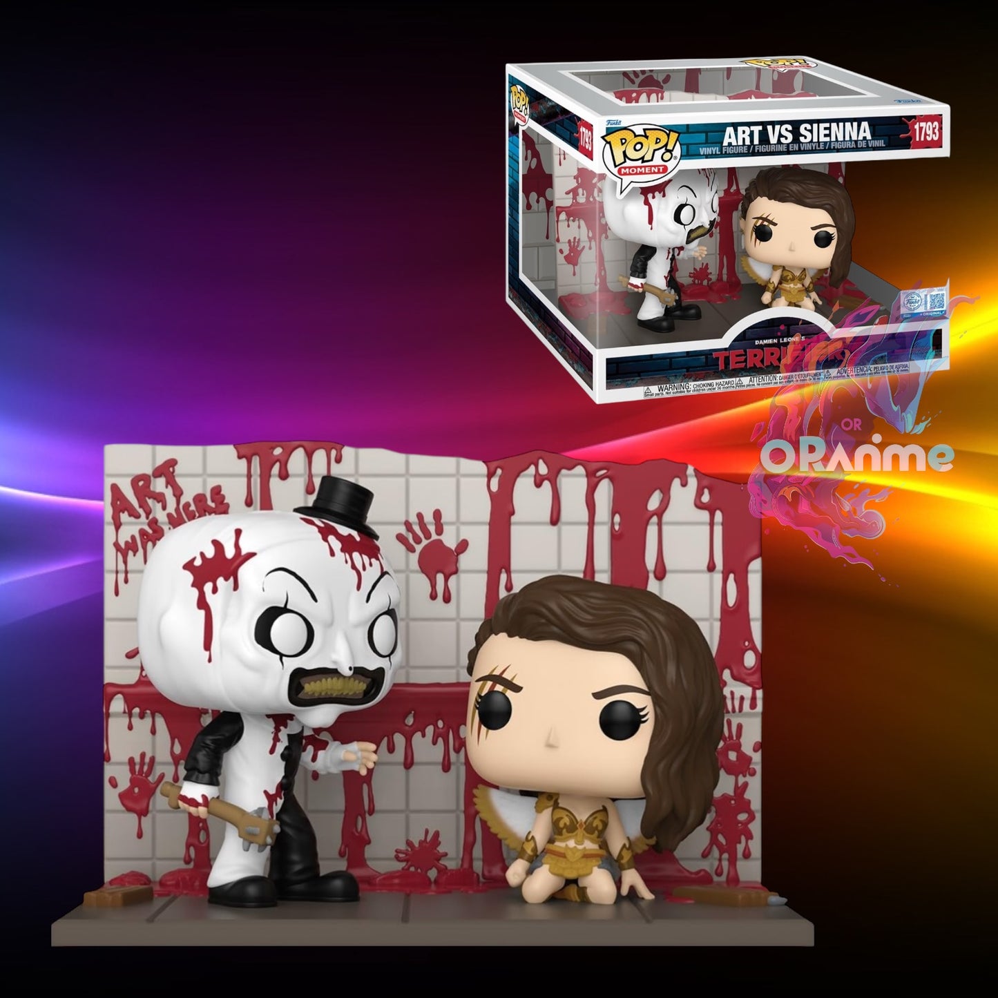 Funko Pop! Moments: Terrifier 2 - Art vs Sienna #1793 Amazon Exclusive *PRE-ORDER*