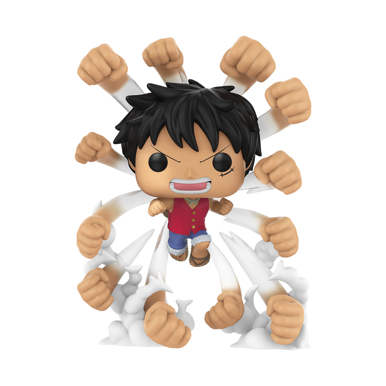 Funko Pop One Piece Monkey D. Luffy (Gum Gum Gatling) #2217 Exclusive