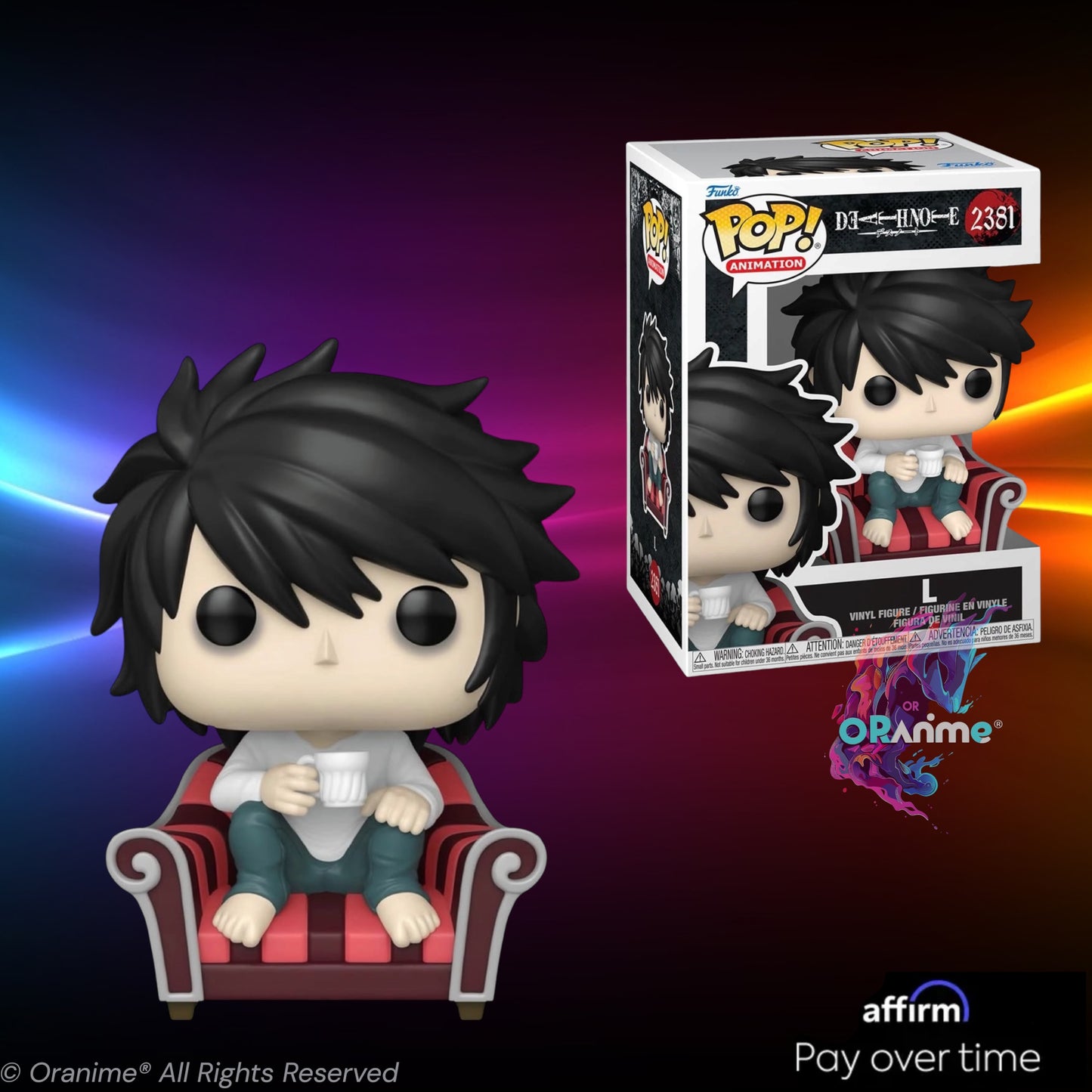 Funko Pop! Death Note L #2381 *PRE-ORDER*