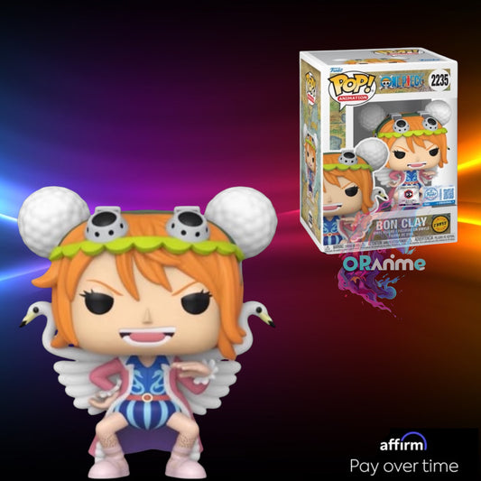 Funko Pop One Piece Bon Clay #2235 PR Sticker Chalice Exclusive Chase Variant *PRE-ORDER*