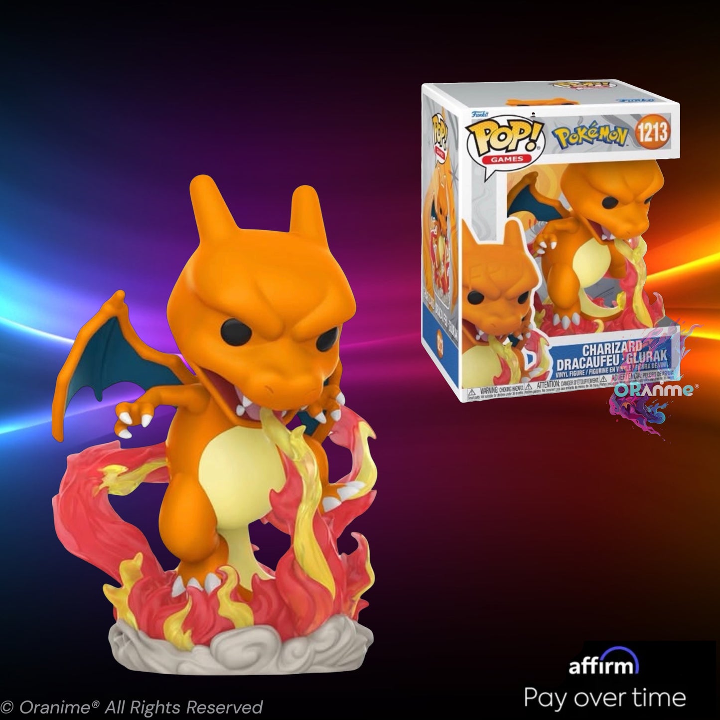 Funko Pop Premium Pokemon Charizard #1213 *PRE-ORDER*