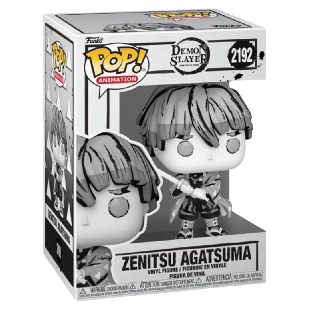 Funko Pop Demon Slayer Sumi-Ink Tanjiro, Nezuko, Inosuke, Zenitsu, Rengoku Set of 5 *PRE-ORDER*