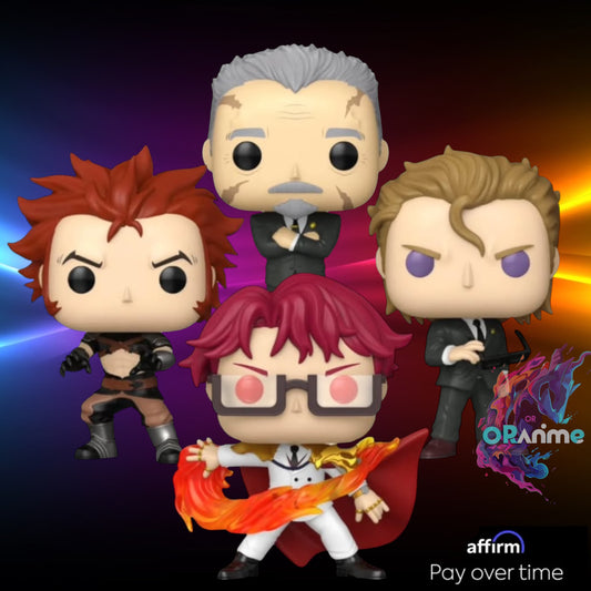 Funko Pop Solo Leveling Bundle (Set of 4) Baek #2268, Choi #2269, Go #2270 & Woo #2271 *PRE-ORDER*