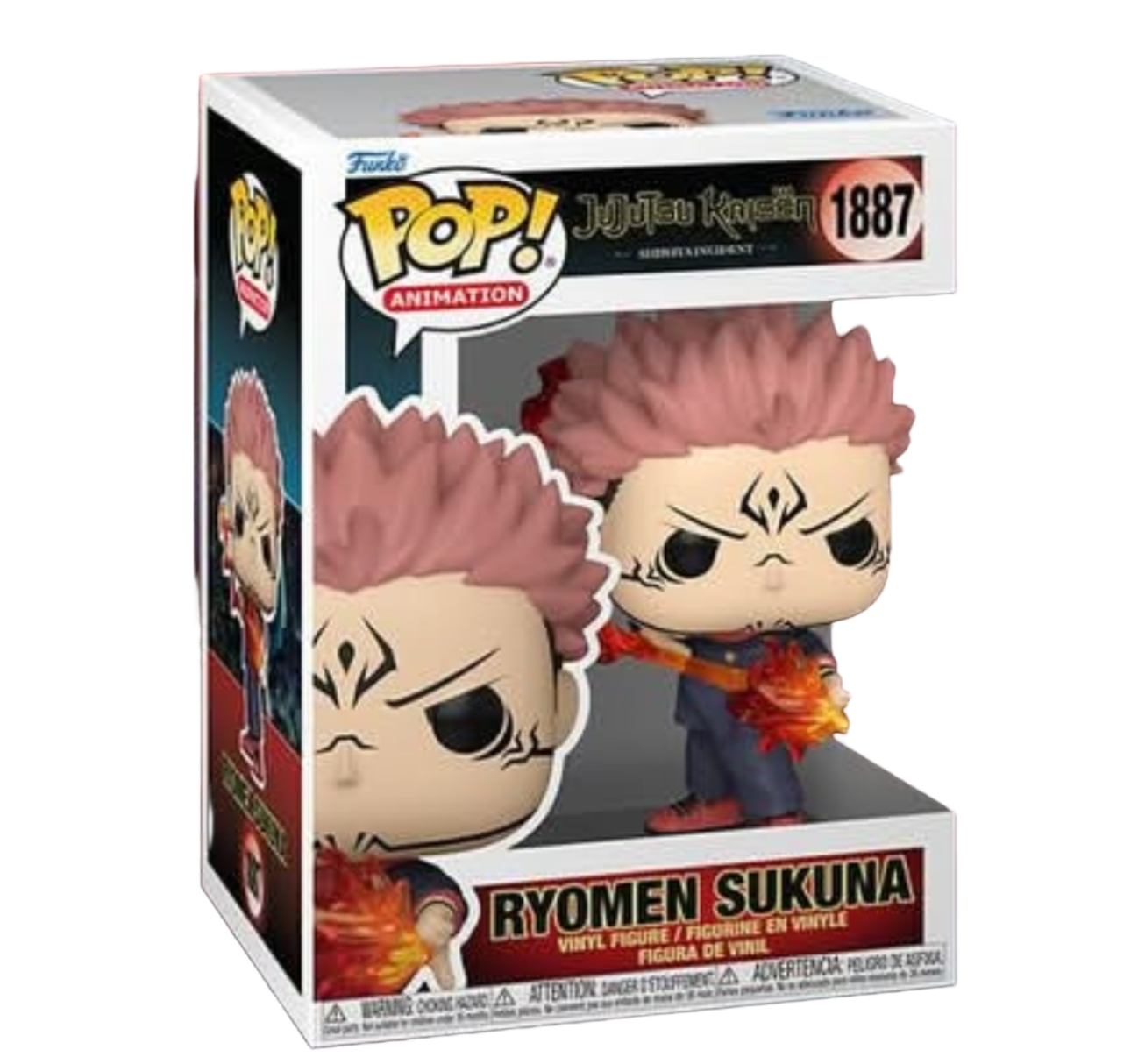 Funko Pop! Jujutsu Kaisen Ryomen Sukuna with Flame Arrow #1887 *PRE-ORDER*