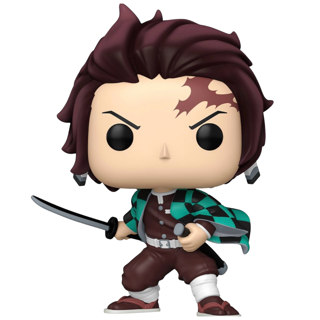 Funko Pop Demon Slayer Tanjiro Kamado #1805 Jumbo 10-Inch