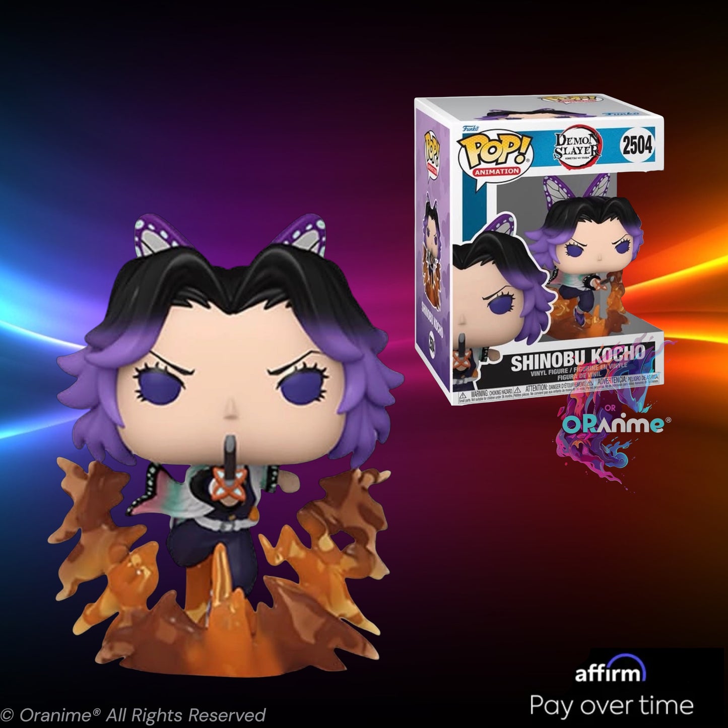 Funko Pop Premium Demon Slayer Shinobu Kocho #2504 Movie 1 Infinity Castle *PRE-ORDER*