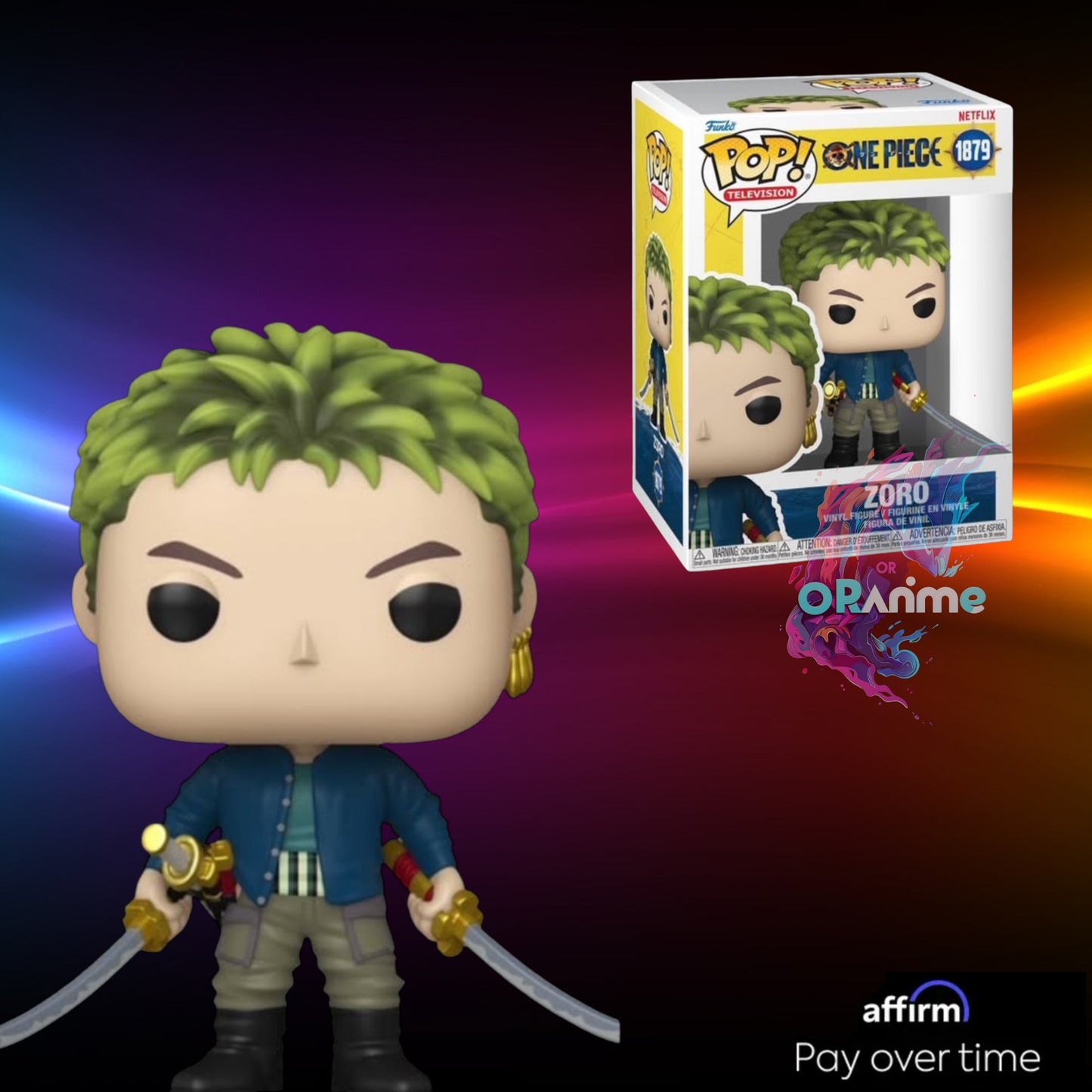 Funko Pop! One Piece Live Action Zoro #1879