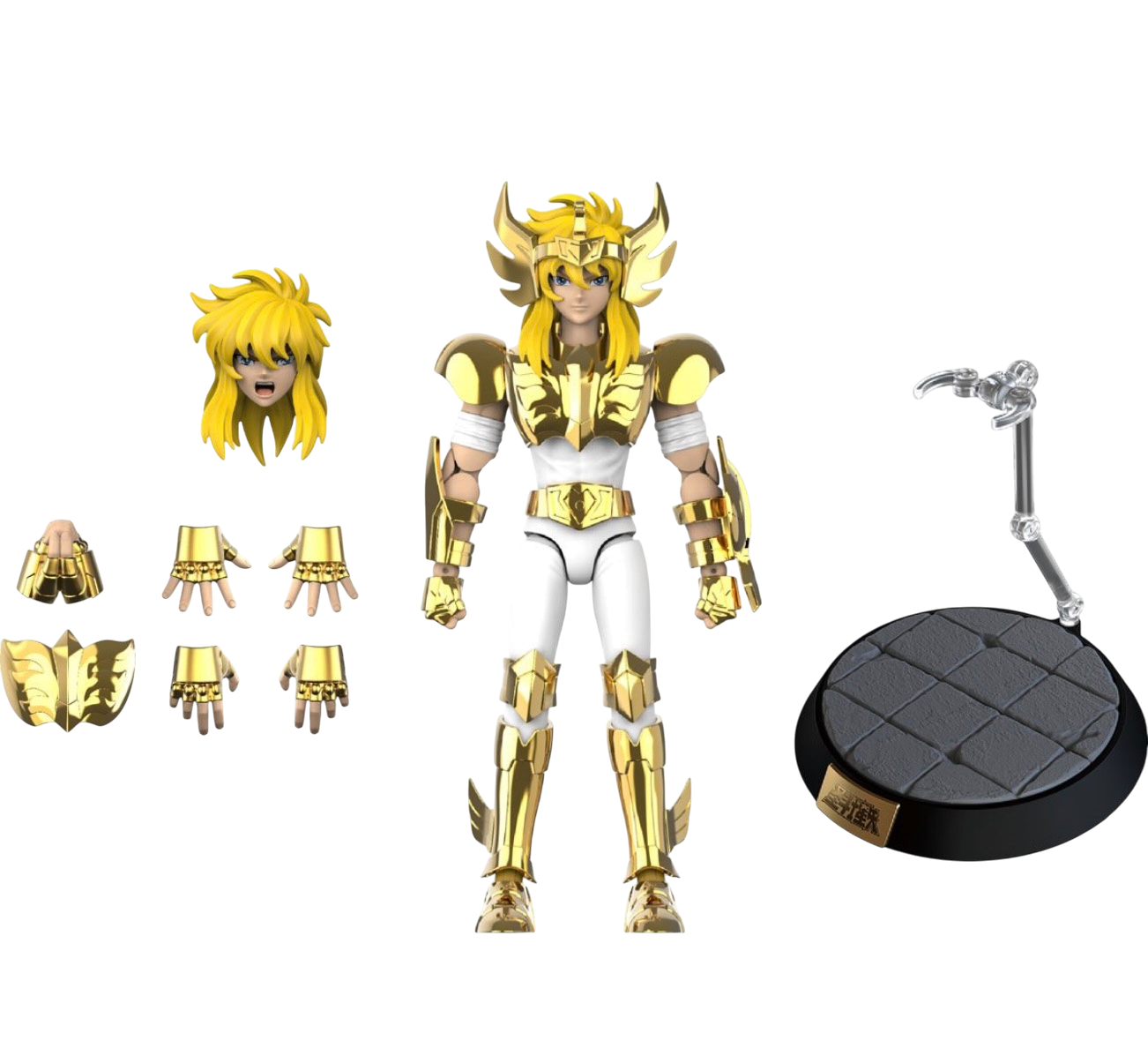 Blokees Saint Cygnus Hyoga Seiya Gold Ex Action Figure Champion Class assemble Model Kit *PRE-ORDER*