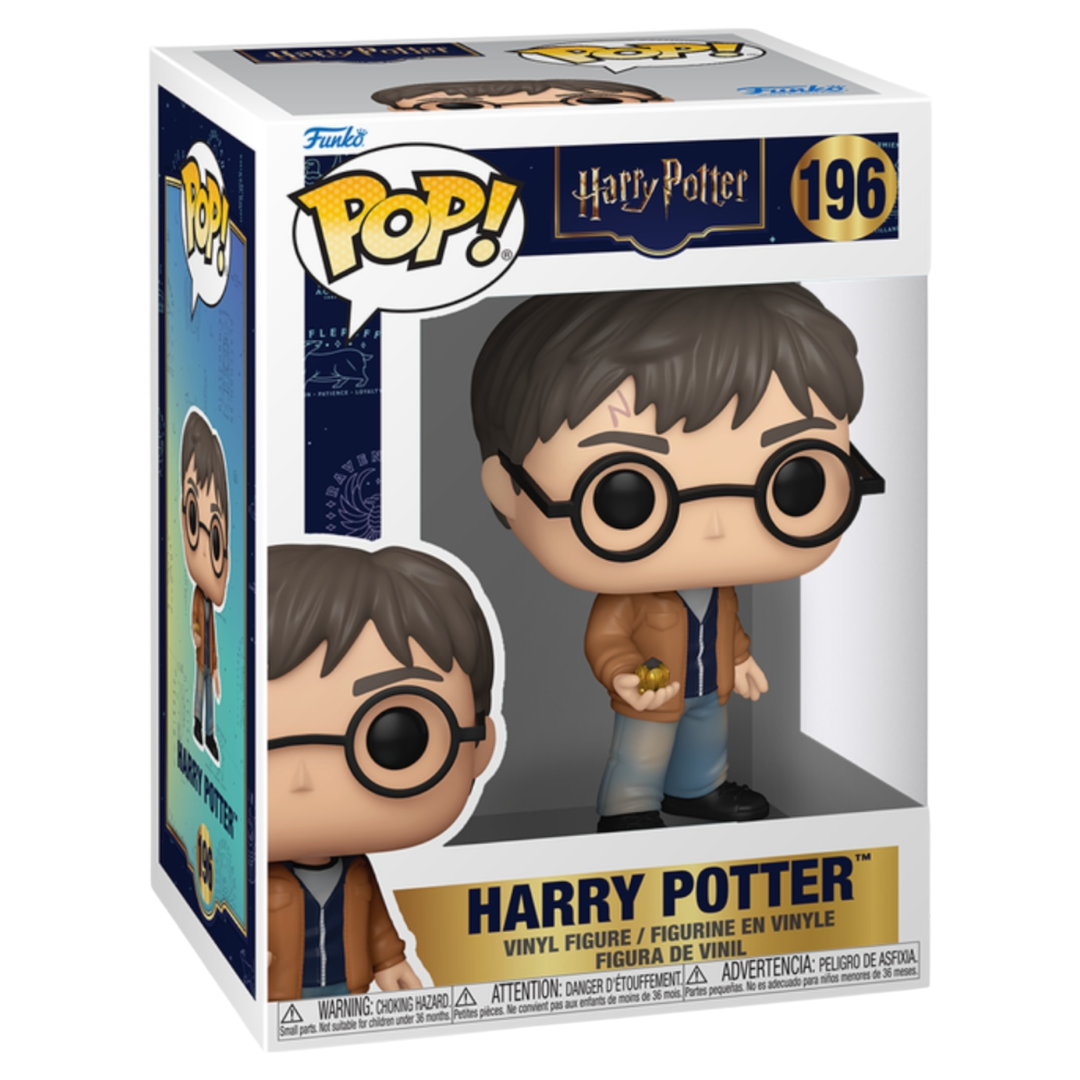 Funko Pop! Harry Potter and the Deathly Hallows: Part 2 Harry Potter #196 & Severus Snape with Patronus #195 Bundle of 2 *PRE-ORDER*