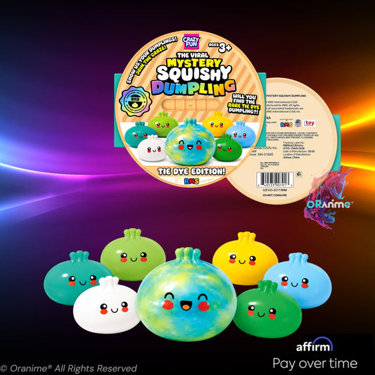 Crazy Fun by RMS The Viral Mystery Squishy Dumpling – Tie Dye Edition